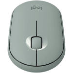 LOGITECH M350 Pebble Bluetooth Wireless Mouse - Eucalyptus