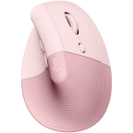 LOGITECH Lift Bluetooth Vertical Ergonomic Mouse - Rose