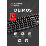 Canyon Gaming Keyboard Deimos GK-4