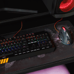 Canyon Hazard GK-6 - Wired multimedia gaming keyboard with lighting effect
