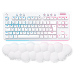 LOGITECH G715 TKL LIGHTSPEED RGB Wireless Gaming Keyboard - Off White, Linear