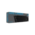 LOGITECH G512 Carbon - RGB Mechanical Gaming Keyboard, GX Blue Switches