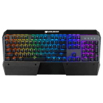 Cougar Attack X3 -  Iron Gray, Red Cherry MX RGB Mechanical Gaming Keyboard