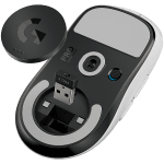 LOGITECH G PRO X SUPERLIGHT Wireless Gaming Mouse - White