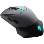 Alienware AW610M Wired/Wireless Gaming Mouse - Lunar Light