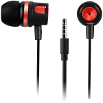 CANYON EP-3 Stereo earphones with microphone - Red