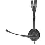 LOGITECH H111 Corded Stereo Headset - Black
