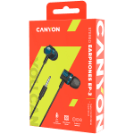 CANYON EP-3 Stereo earphones with microphone - Blue