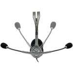 LOGITECH H110 Corded Stereo Headset - Gray
