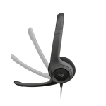 LOGITECH H390 Corded Headset - Black