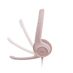 LOGITECH H390 Corded Headset - Rose