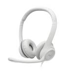 LOGITECH H390 Corded Headset - Off-white