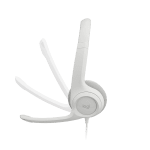 LOGITECH H390 Corded Headset - Off-white