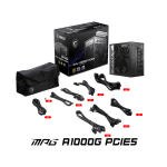 Захранване MSI MPG A1000G PCIE5, 1000W, 80 Plus Gold