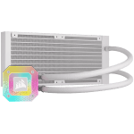 Охлаждане Corsair iCUE H100i ELITE CAPELLIX XT 240mm - White
