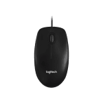 LOGITECH M100 Corded Mouse - Black