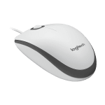 LOGITECH M100 Corded Mouse - White