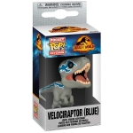 Ключодържател Funko Pocket POP! Movies: Jurassic World - Velociraptor (Blue)