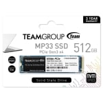 SSD диск Team Group MP33 512GB M.2 2280 Gen3 x4 NVMe SSD