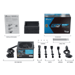 Захраване Seasonic G12 GM-550, 550W, 80+ GOLD