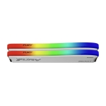 Памет Kingston FURY Beast White RGB 16GB (2x8GB) DDR4 PC4-28800 3600MHz CL17