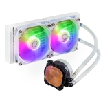 Охлаждане Cooler Master MasterLiquid 240L Core ARGB White Edition