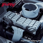 Памет Kingston Fury Renegade White 32GB (2x16GB) DDR5 6400MHz CL32