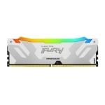Памет Kingston Fury Renegade White RGB 32GB (2x16GB) DDR5 6400MHz CL32