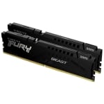 Памет Kingston FURY Beast Black 64GB (2x32GB) DDR5 6000MHz CL36