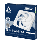 ARCTIC P14 PWM PST White