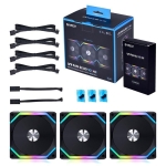 Lian-Li UNI SL120 V2 RGB PWM Black x 3 + controller