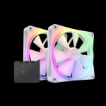 NZXT F140 RGB Duo White x 2 + RGB controller