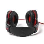 A4TECH Bloody Combat G500, Mic, Black/Red