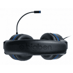 Nacon Bigben PS4 Official Headset V3, Mic, Black/Blue
