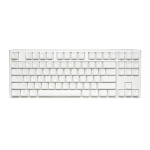 Ducky One 3 Pure White TKL Hotswap Cherry MX Brown, RGB, PBT Keycaps