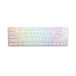 Ducky One 3 Pure White SF 65%, Hotswap Cherry MX Black, RGB, PBT Keycaps