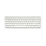 Ducky One 3 Pure White SF 65%, Hotswap Cherry MX Black, RGB, PBT Keycaps
