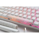 Ducky One 3 Pure White SF 65%, Hotswap Cherry MX Blue, RGB, PBT Keycaps