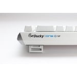 Ducky One 3 Pure White SF 65%, Hotswap Cherry MX Blue, RGB, PBT Keycaps