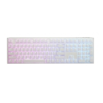 Ducky One 3 Pure White Full Size Hotswap Cherry MX Clear, RGB, PBT Keycaps
