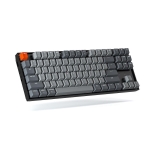 Keychron K8 Hot-Swappable TKL Gateron Blue Switch White LED Gateron Blue Switch ABS