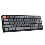 Keychron K6 Hot-Swappable 65% Gateron Blue Switch RGB LED ABS