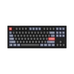 Keychron V3 TKL Knob QMK Frosted Black Translucent, Keychron K Pro Brown Switch, RGB Backlight