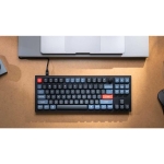 Keychron V3 TKL Knob QMK Carbon Black, Keychron K Pro Brown Switch, RGB Backlight