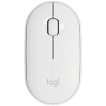 LOGITECH M350S Pebble 2 Bluetooth Mouse - TONAL WHITE