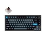 Keychron Q1 Pro Black-Blue QMK TKL K Pro Brown Switch RGB LED PBT