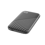 WD My Passport, 2TB, USB 3.2 Gen 2 Type-C SSD, Gray