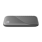 WD My Passport, 2TB, USB 3.2 Gen 2 Type-C SSD, Gray