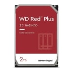 Хард диск WD Red PLUS NAS, 2TB, 5400rpm, 128MB, SATA 3 HDD