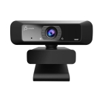 j5create JVCU100, HD, Mic,1080p, 360° Rotation, Black